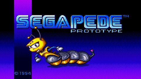 Segapede (aka, Astropede) pitch demo gameplay