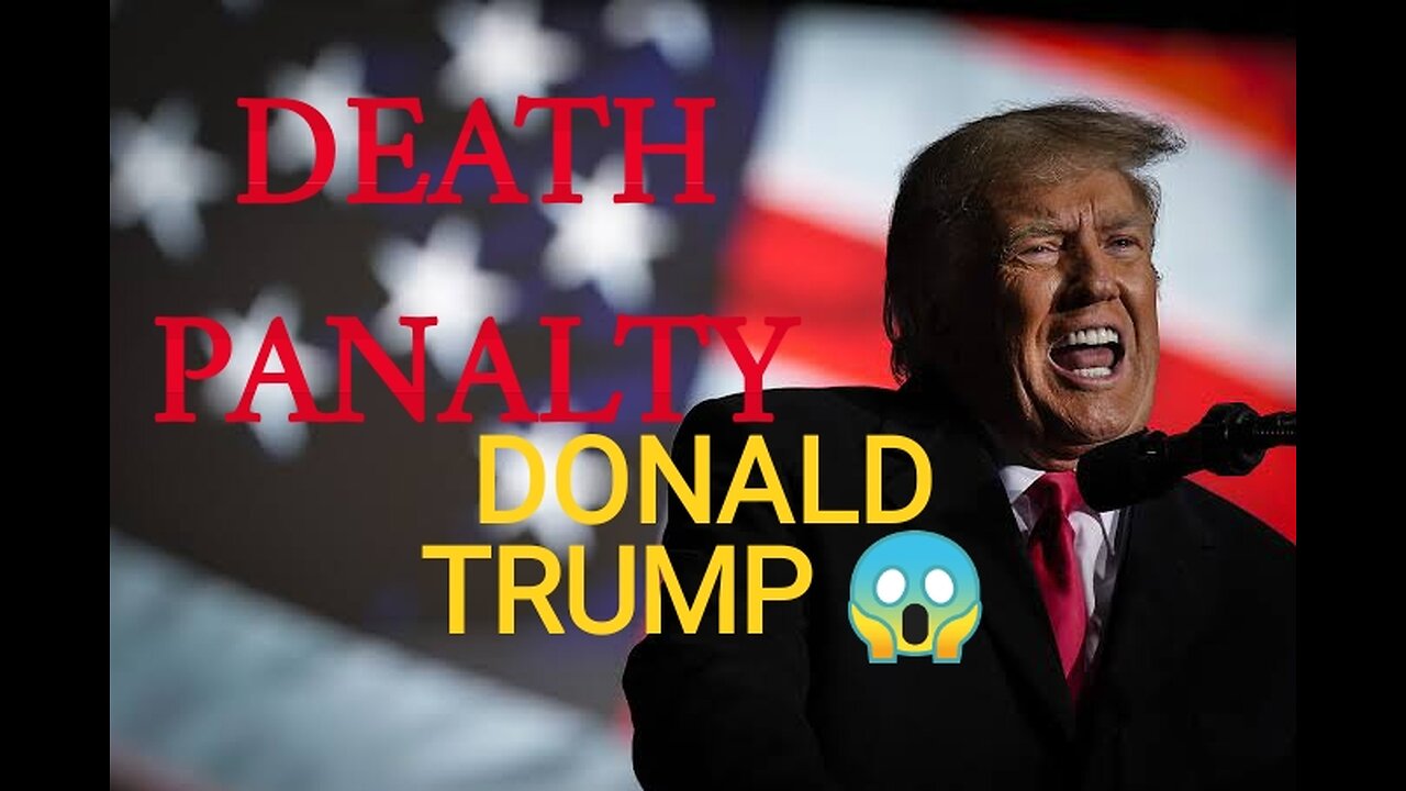 BREAKIN NEWS : TRUMP CALLS FOR Death PANALTY FOR HUMAN TRAFFICKERS PRAISESS......