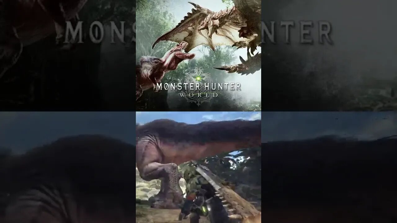 Monster Hunter World Trailer #shorts #aventura #ação #monster #hunter