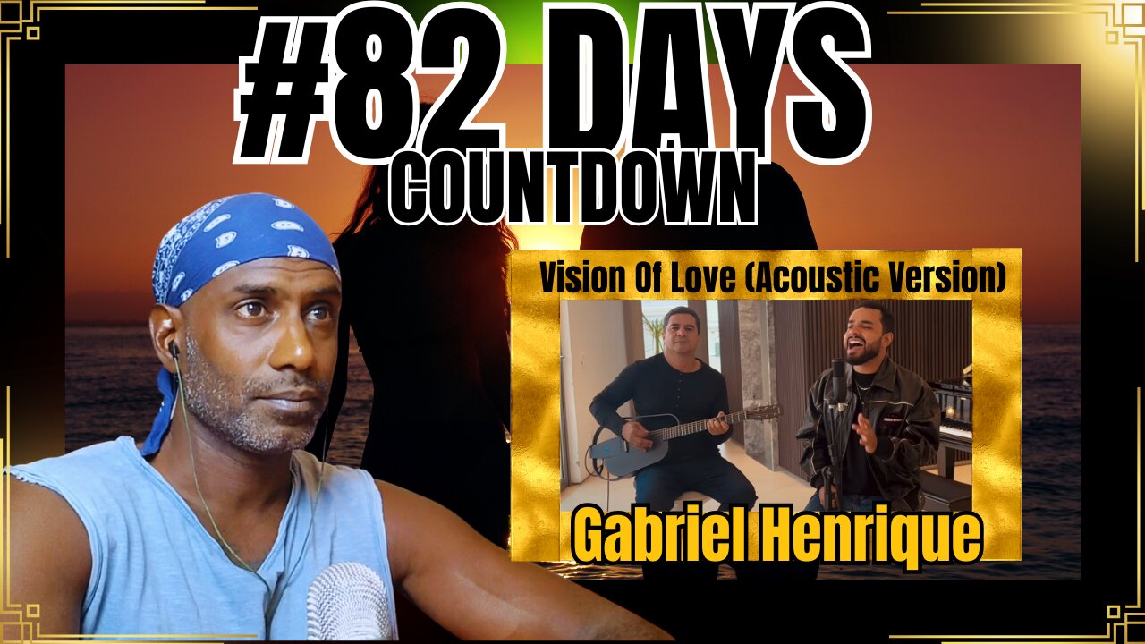 Vision of Sobriety & Music | Gabriel Henrique's Acoustic "Vision Of Love" Reaction