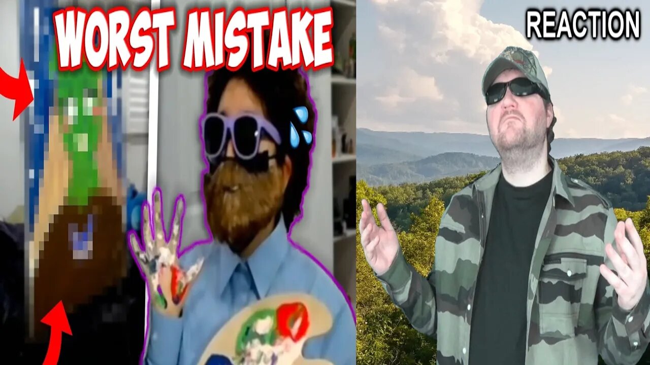 Reacting To I Became Bob Ross For A Day (JellyBean) (BBT)