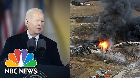 Biden should visit Ohio train derailment site, says Illinois Democratic congressman