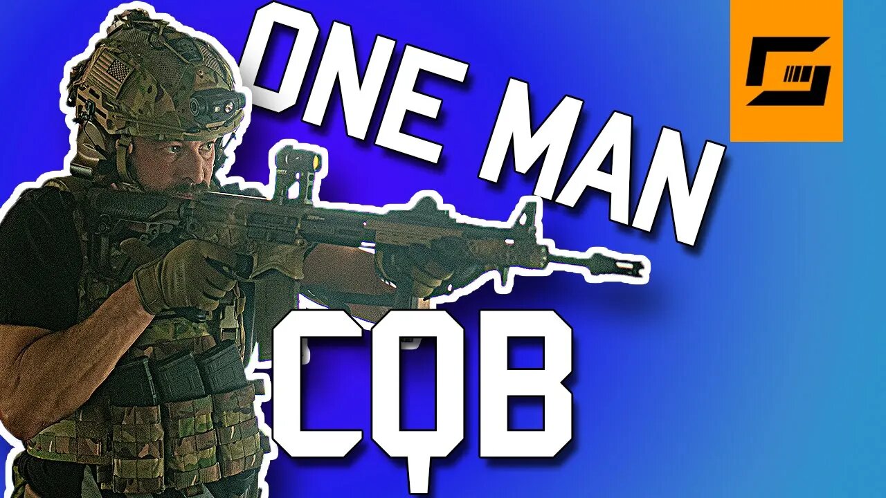 One Man CQB Room Clearing