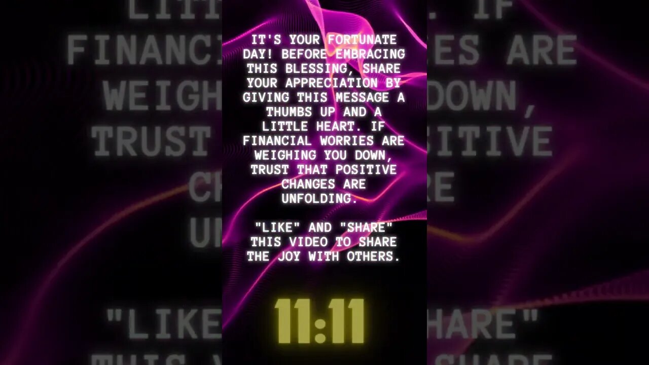 It's your Lucky Day. #manifestation #affirmations #claimit #angelnumber111