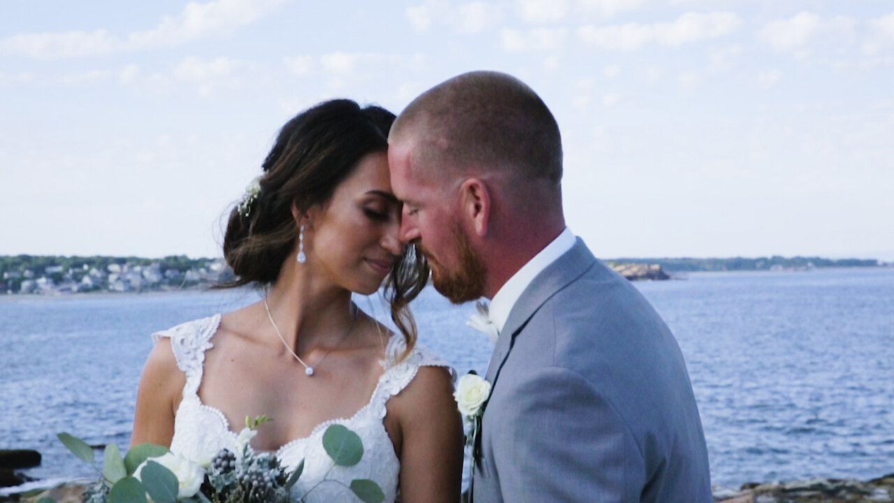 Joyful Elks at Bass Rocks Wedding // Ashley & Justin // Weckle Films