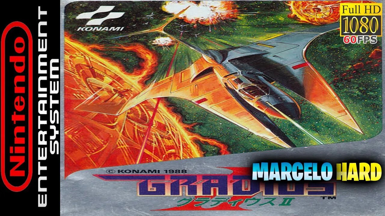 Gradius II - Nintendo (Full Game Walkthrough)