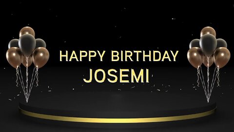 Wish you a very Happy Birthday Josemi