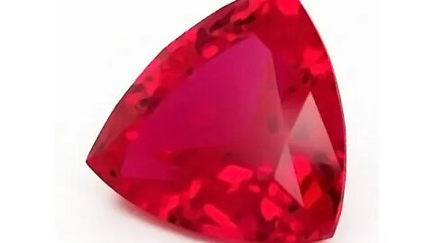 Chatham Created Trillion Ruby: Lab Grown Trillion Rubies