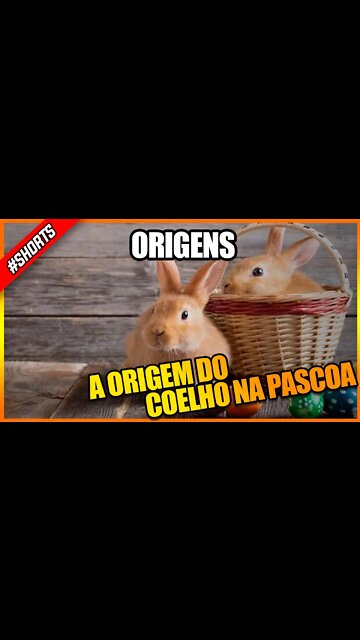 A Origem do Coelho na Páscoa #shorts #historia #curiosidades #pascoa #ovosdepascoa #origem #viral