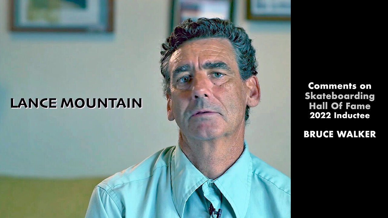 LANCE MOUNTAIN Comments on Skateboarding Hall Of Fame 2022 Inductee