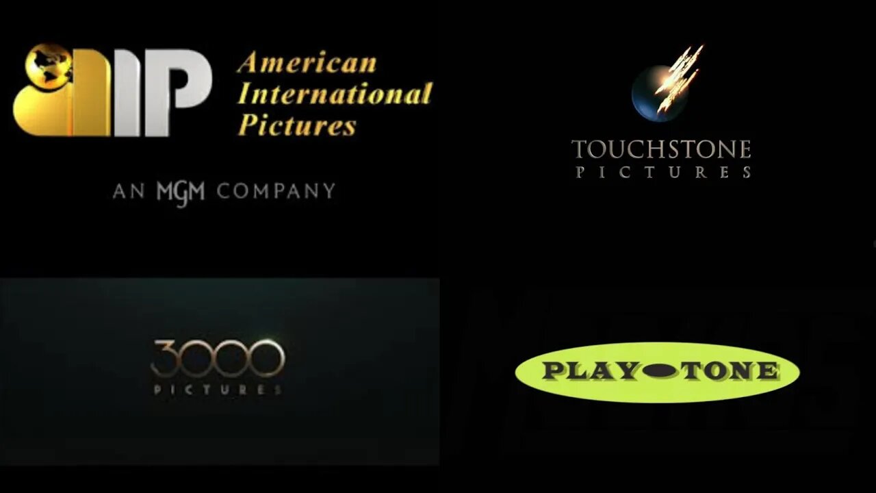 American international Pictures/Touchstone Pictures/3000 Pictures/Playtone | Movie Logo Mashup