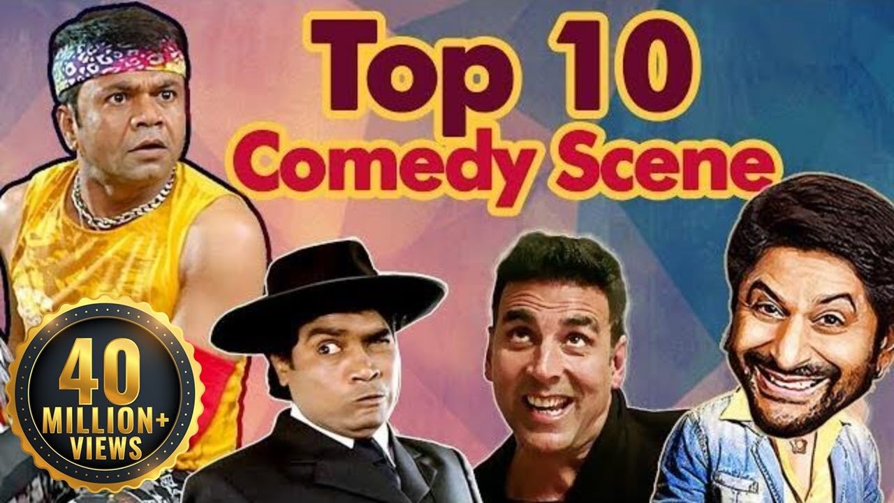 Bollywood Comedy - Top 10 Comedy Scenes (HD) Ft - Arshad Warsi | Johnny Lever | Rajpa