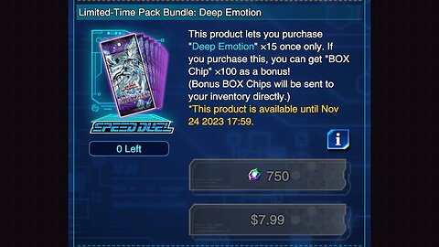 Yu-Gi-Oh! Duel Links - Deep Emotion Limited-Time Pack Bundle Opening