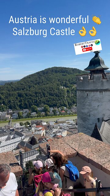 Must -see in Europe .Salzburg castle