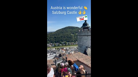 Must -see in Europe .Salzburg castle