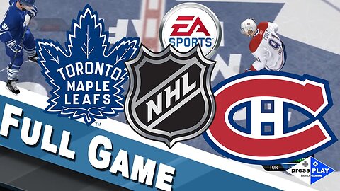 Canadiens Vs Maples Leafs - NHL 10 on the PlayStation 3