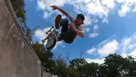 Skating new Alien Workshop