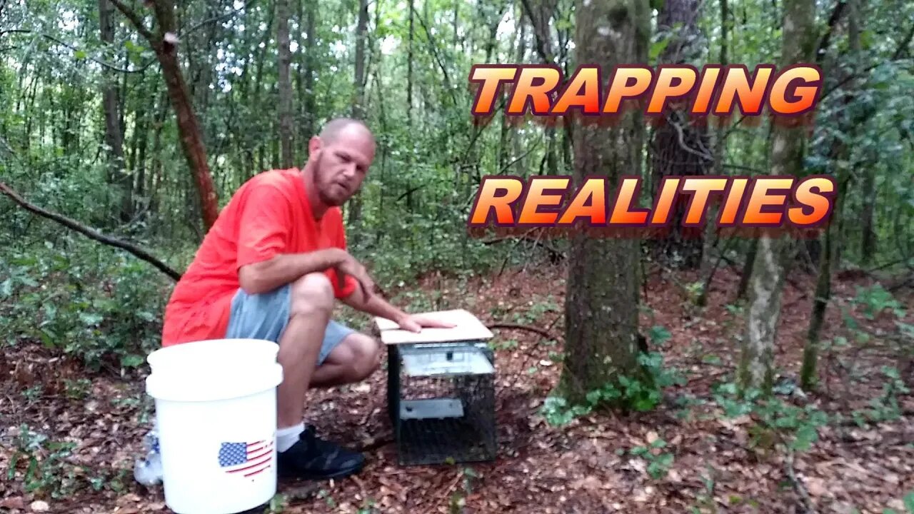 The BLIND Trap Line S.1 E. 2. The REALITIES of trapping!