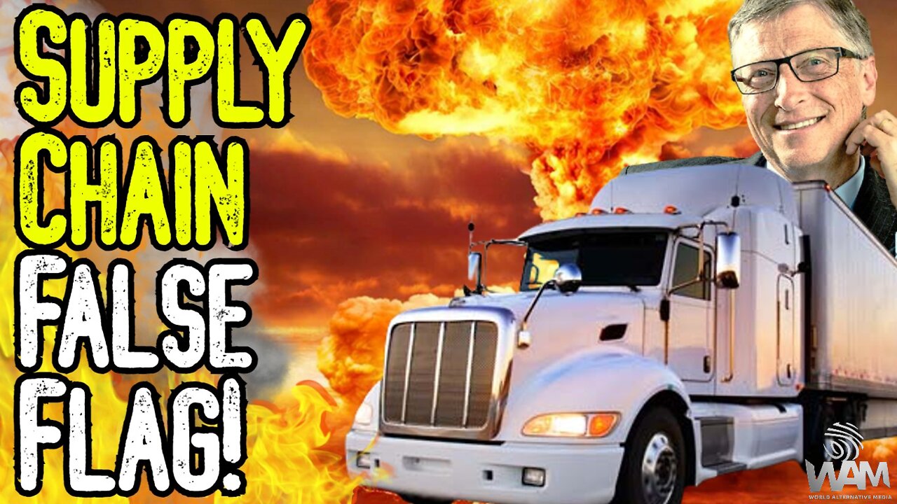 FALSE FLAG ATTACK On Supply Chain! - Factories BURN, Livestock KILLED & Planes CRASH!