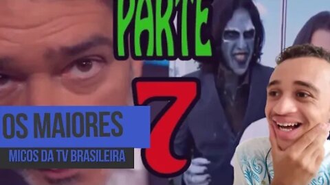 Reagindo Os maiores MICOS AO VIVO na TV Brasileira
