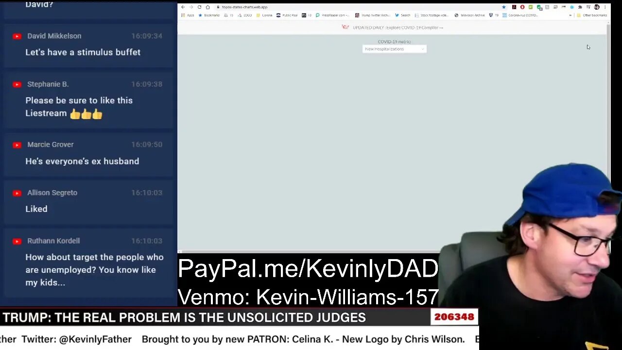 FACT CHECK TRUMP Trumpaganda Session on the #LieStream. Come Chat.