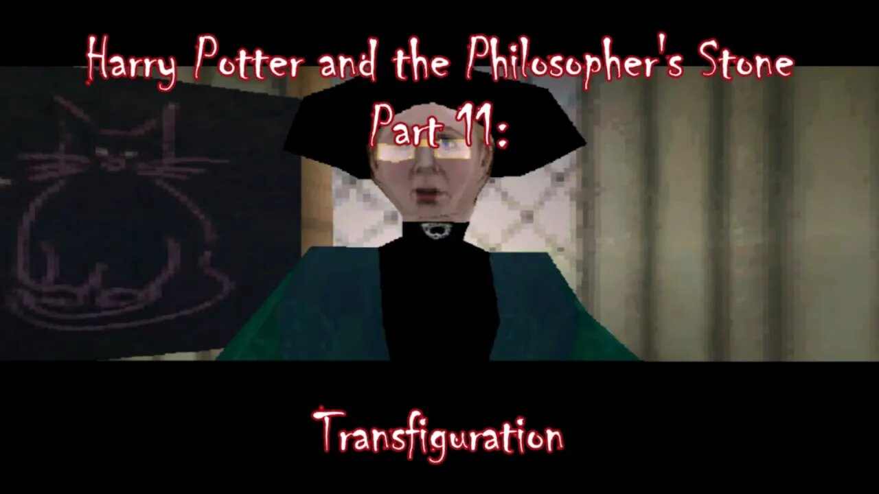 Harry Potter and the Philosopher's Stone (PS1) Part 11: Transfiguration and a Stroll With Peeves
