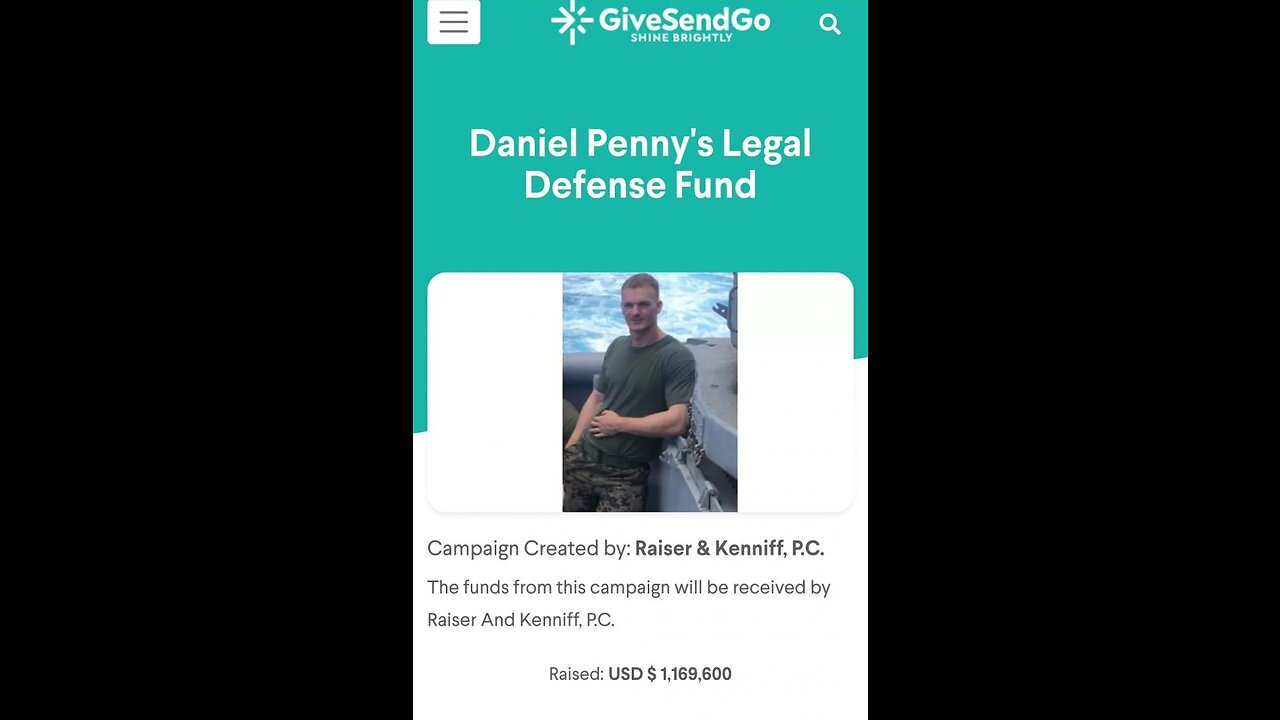 Daniel Penny Fundraiser SHATTERS $2M, Left Tries hard To STRIP Self Defense Rights From The People