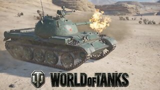 WZ-132 Chinese Light Tank | World of Tanks Cinematic Gameplay