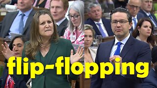 Freeland accused of flip-flopping on balanced budget