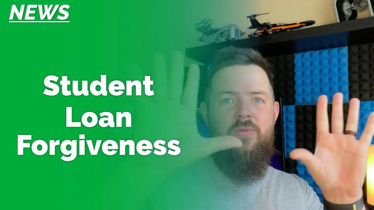 NEWS: Biden says he is reviewing STUDENT LOAN forgiveness, is the NIGHTMARE over?