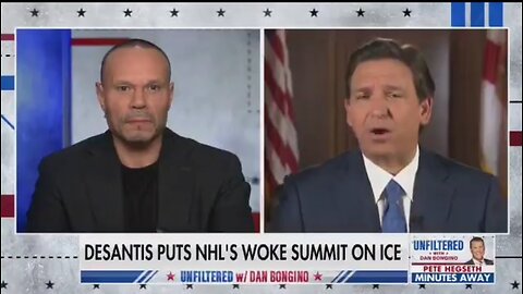 Gov Ron DeSantis Rips NHL's Woke Segregation