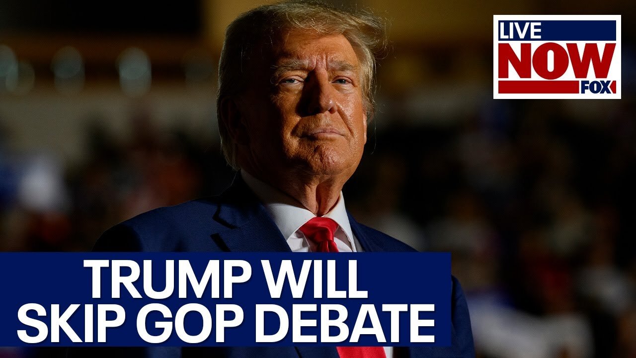 Trump to skip first GOP debate in Milwaukee as indictments loom | LiveNOW from FOX