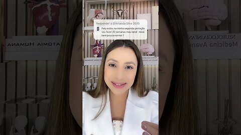 É normal com 20 semanas o bebê mexer pouco na barriga tenho 35?