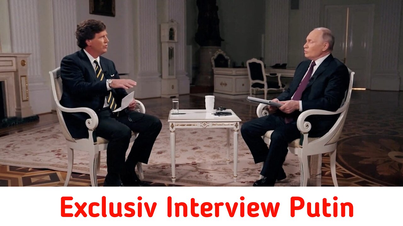 Putin tells Tucker Carlson Russia he has no interest in invading Nato countries | Interview Putin