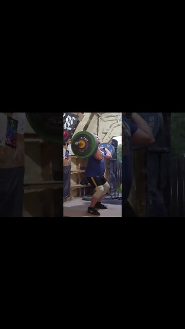 140 kg / 308 lb - Clean + Front Squat + Jerk