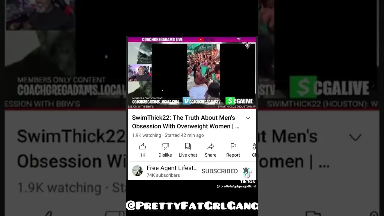 Plus Size XX Responds To @Free Agent Lifestyle About Swim Thick Event𤔠#tiktok