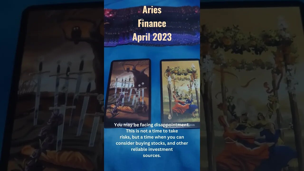 Aries Finance April 2023 #finance #tarotreading #tarot #money #aries