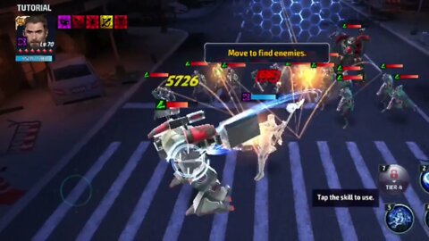 ODISON THOR VS ENEMIES_FUTURE FIGHT