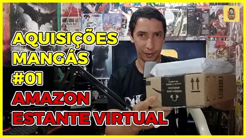 Aquisições de Mangás #01 | Amazon e Estante Virtual