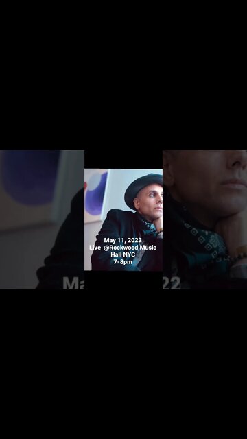 May 11, at Rockwood Music Hall stage 3. 185 Orchard st. NYC.