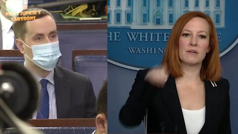 Psaki was asked point-blank about laws Biden supported that helped create mass incarceration.