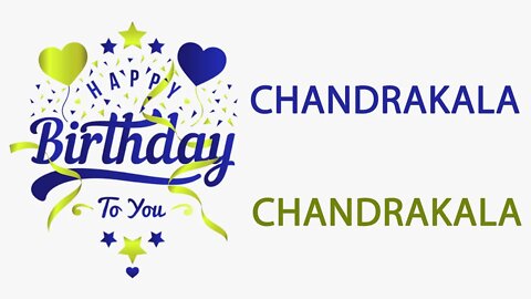 Happy Birthday to Chandrakala - Hindi Birthday Wish From Birthday Bash