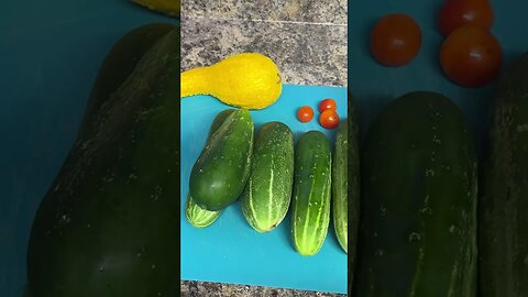 God’s Beautiful Bounty 🥒