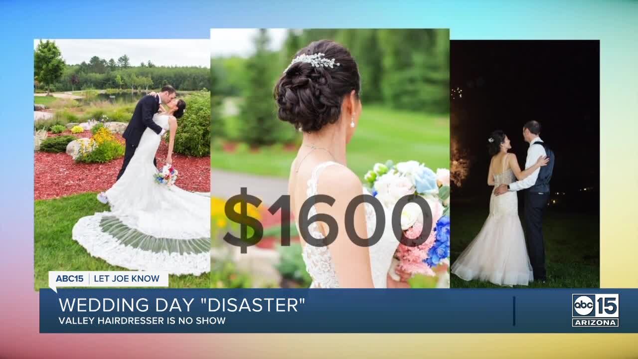 Brides scramble on wedding day after Valley hairdresser doesn't show up