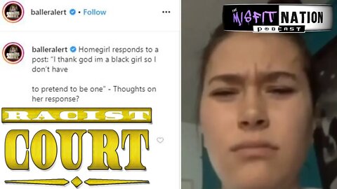 "Woke" White Girl Criticizes "Woke" Black Guys Post About Pretending to be Black | Racist Court