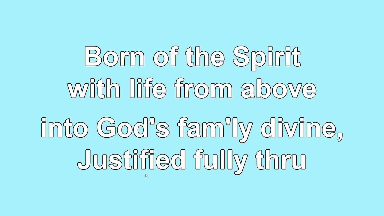Heaven Came Down Verse 2