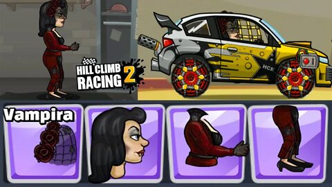 Desbloqueando a Vampira no Hill Climb Racing 2