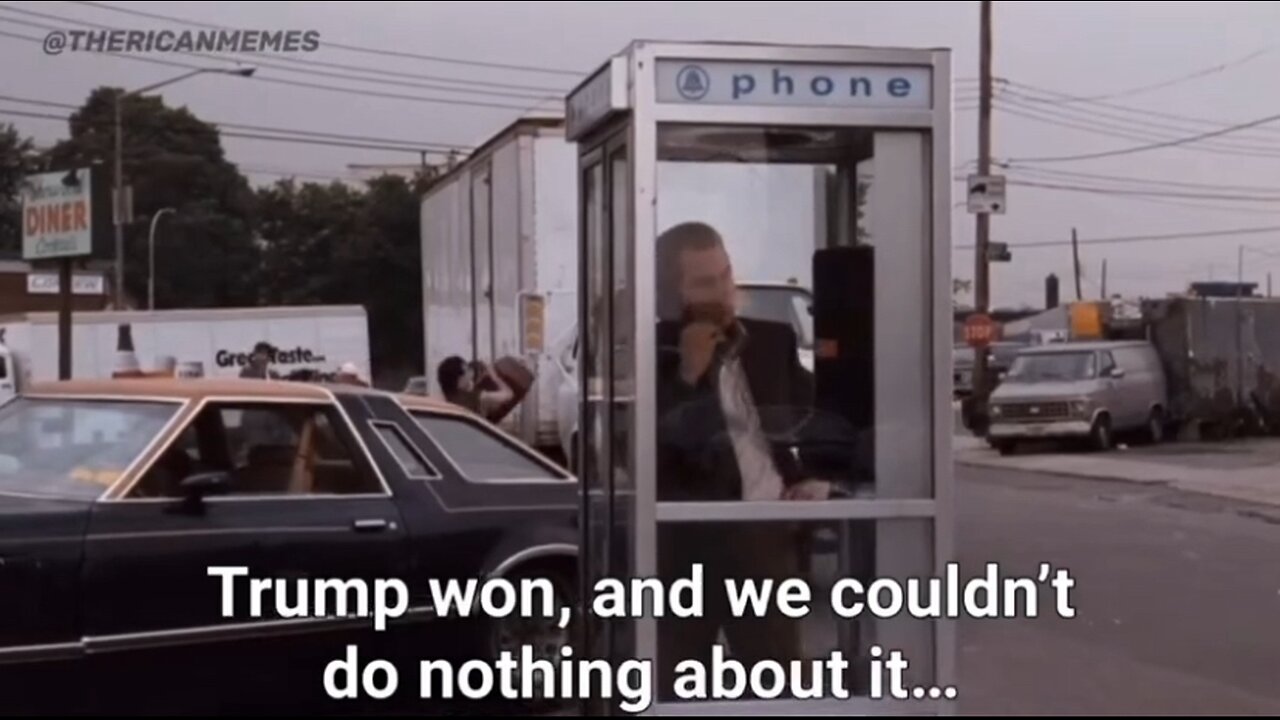 The moment Robert Deniro found out Trump won the 2024 Presidential Election 😂