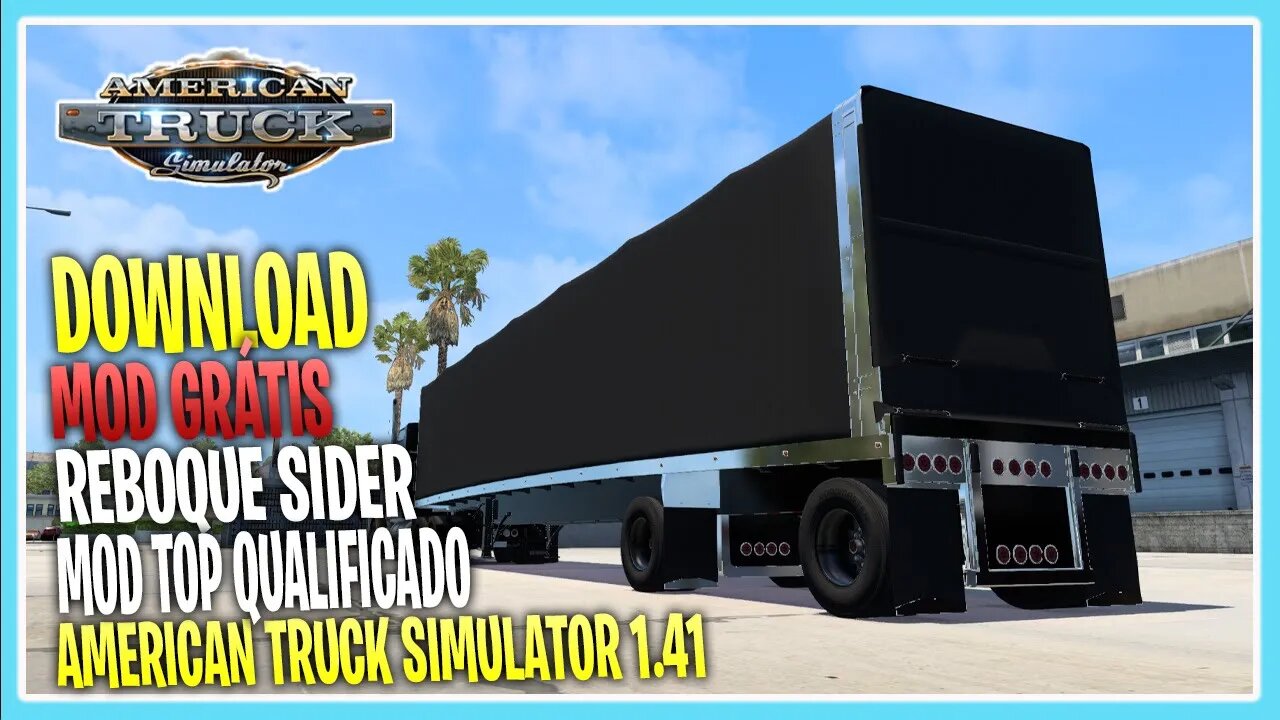 ATS 1.43 REBOQUE SIDER WILSON AMERICAN TRUCK SIMULATOR