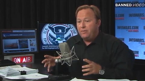 Alex Jones Predicting Big Tech Censorship With Government